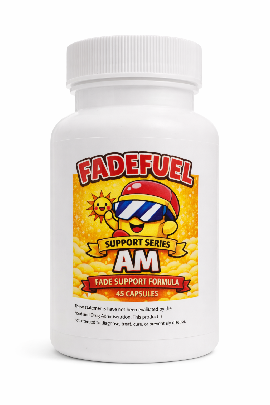 FadeFuel AM — Daytime Botanical Support (45 Capsules)