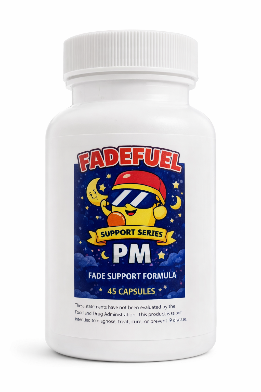 FadeFuel PM — Nighttime Botanical Support (45 Capsules)